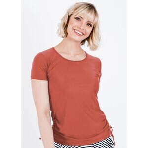 Short Sleeve Adele Swim Top